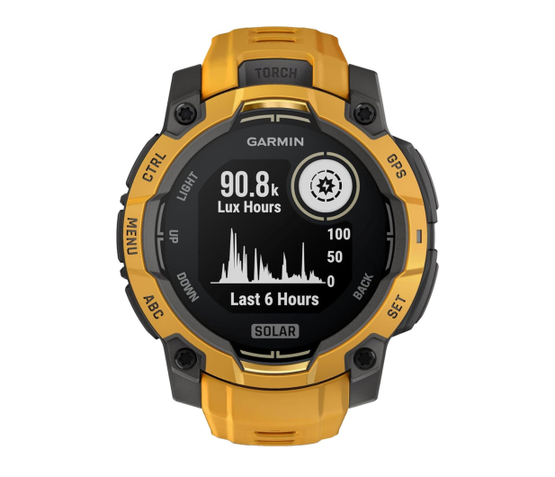 Garmin Instinct 3 Solar 45mm Sunburst - 1516746 - zdjęcie 2